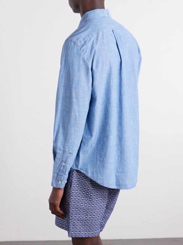 Cotton-Chambray Shirt - BK