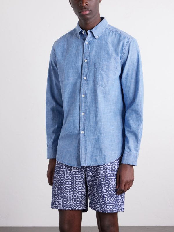 Cotton-Chambray Shirt - FR
