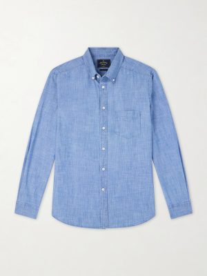 Cotton-Chambray Shirt
