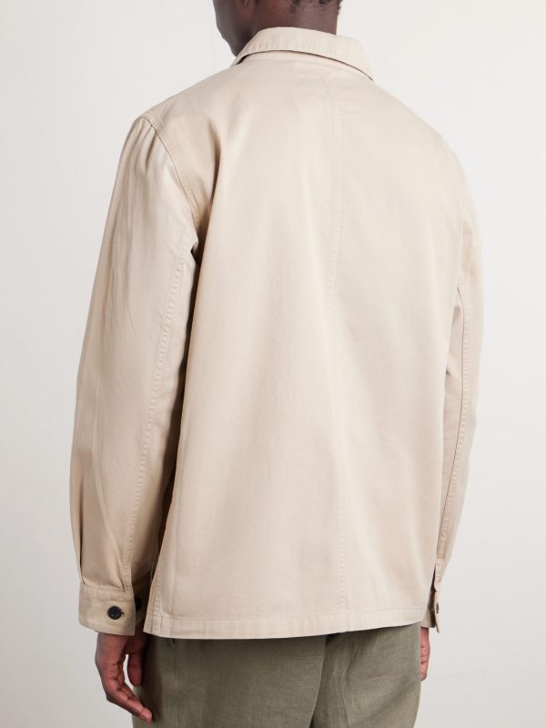 Cotton-Twill Chore Jacket - BK Cotton-Twill Chore Jacket - BK