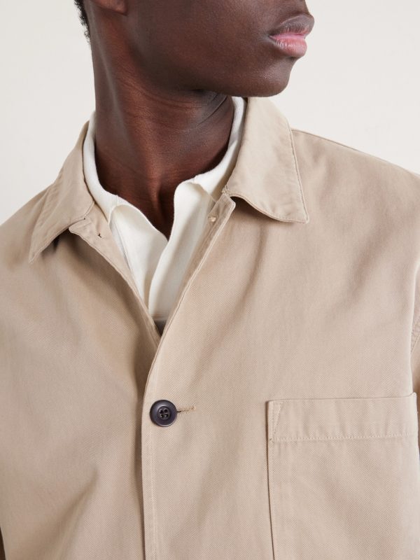 Cotton-Twill Chore Jacket - CU Cotton-Twill Chore Jacket - CU