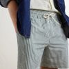 Atlantico Straight-Leg Striped Cotton-Seersucker Shorts - CU Atlantico Straight-Leg Striped Cotton-Seersucker Shorts - CU