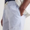 Atlantico Straight-Leg Cotton-Seersucker Shorts - CU