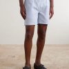 Atlantico Straight-Leg Cotton-Seersucker Shorts - FR