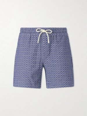 Abstract Tile Straight-Leg Cotton Shorts Abstract Tile Straight-Leg Cotton Shorts