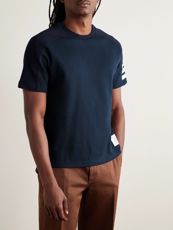 Striped Cotton-Jersey T-Shirt - FR