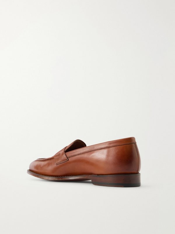 Lloyd Leather Penny Loafers - BK Lloyd Leather Penny Loafers - BK