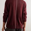 Anagram Embroidered Wool-Blend Sweater - BK Anagram Embroidered Wool-Blend Sweater - BK