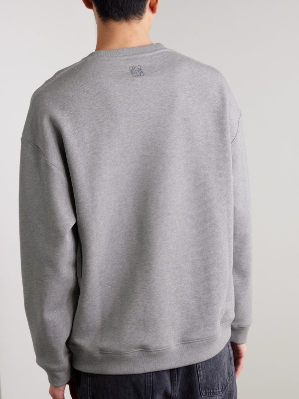 Logo-Print Cotton-Jersey Sweatshirt - BK Logo-Print Cotton-Jersey Sweatshirt - BK
