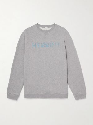 Logo-Print Cotton-Jersey Sweatshirt