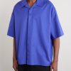 Camp-Collar Logo-Embroidered Cotton-Twill Shirt - FR Camp-Collar Logo-Embroidered Cotton-Twill Shirt - FR