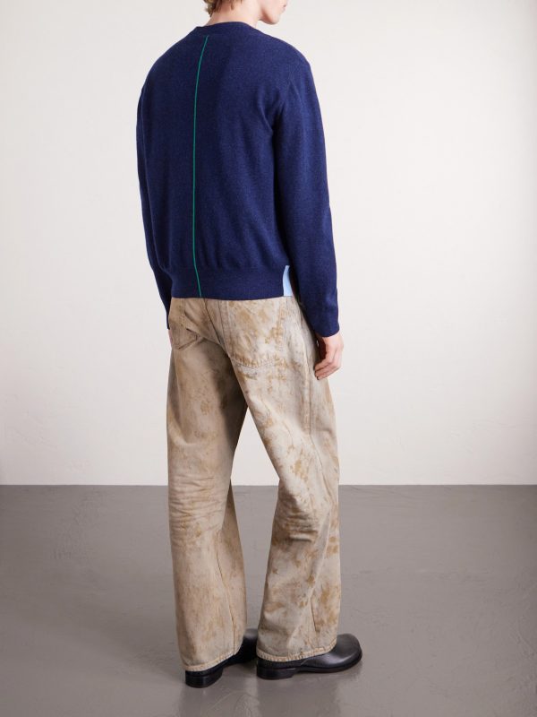 Logo-Embroidered Wool-Blend Cardigan - BK