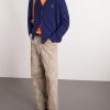 Logo-Embroidered Wool-Blend Cardigan - OU