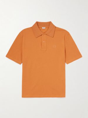 Slim-Fit Logo-Embroidered Cotton-Piqué Polo Shirt Slim-Fit Logo-Embroidered Cotton-Piqué Polo Shirt