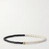 14-Karat Gold, Diamond and Stone Beaded Bracelet