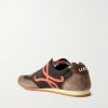 Ballet Runner 2.0 Logo-Appliquéd Shell, Suede and Leather Sneakers - BK Ballet Runner 2.0 Logo-Appliquéd Shell, Suede and Leather Sneakers - BK