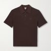 Slim-Fit Logo-Embroidered Cotton-Piqué Polo Shirt