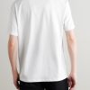 Logo-Embroidered Cotton-Blend Jersey T-Shirt - BK Logo-Embroidered Cotton-Blend Jersey T-Shirt - BK