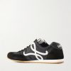 Ballet Runner 2.0 Logo-Appliquéd Shell, Suede and Leather Sneakers - BK Ballet Runner 2.0 Logo-Appliquéd Shell, Suede and Leather Sneakers - BK