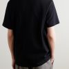 Logo-Embroidered Cotton-Jersey T-Shirt - BK Logo-Embroidered Cotton-Jersey T-Shirt - BK