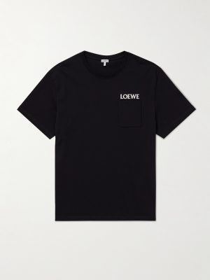 Logo-Embroidered Cotton-Jersey T-Shirt