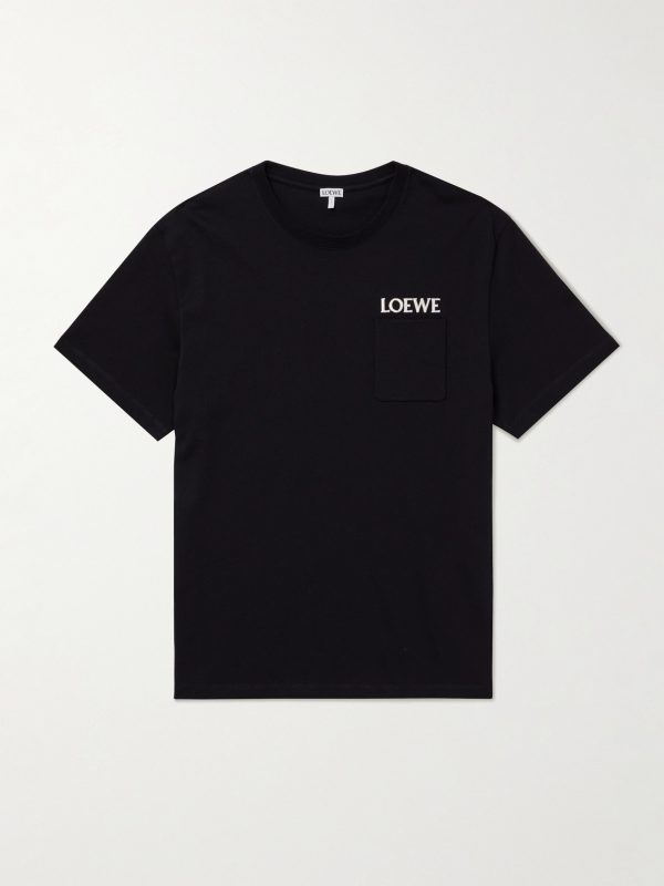 Logo-Embroidered Cotton-Jersey T-Shirt Logo-Embroidered Cotton-Jersey T-Shirt
