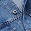 Anagram Embroidered Denim Jacket - CU