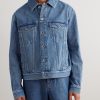 Anagram Embroidered Denim Jacket - FR