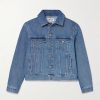 Anagram Embroidered Denim Jacket