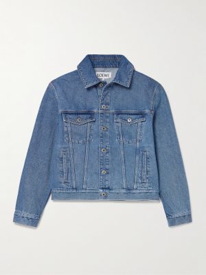 Anagram Embroidered Denim Jacket
