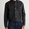 Anagram Logo-Appliquéd Denim Jacket - FR Anagram Logo-Appliquéd Denim Jacket - FR