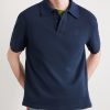 Slim-Fit Logo-Embroidered Cotton-Piqué Polo Shirt - FR