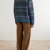 Logo-Intarsia Wool-Blend Sweater - BK Logo-Intarsia Wool-Blend Sweater - BK