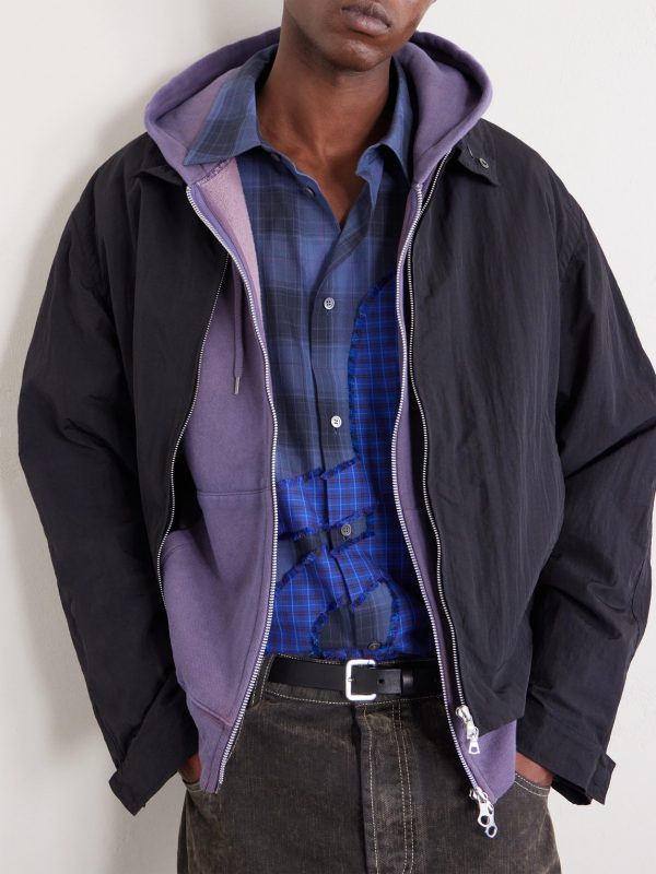 Logo-Appliquéd Checked Cotton Shirt - CU