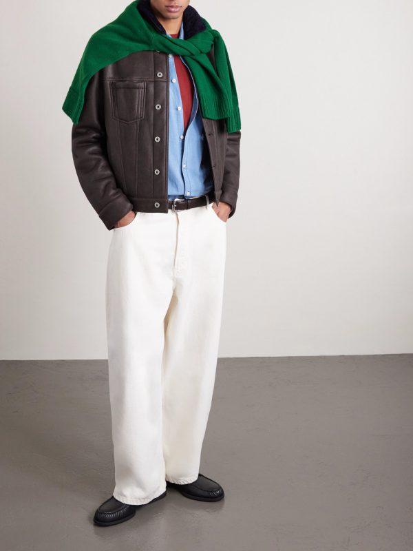 Shearling Trucker Jacket - OU Shearling Trucker Jacket - OU