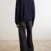 Wool-Blend Polo Sweater - BK