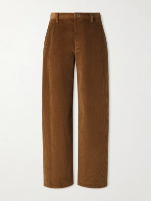 Straight-Leg Cotton-Corduroy Trousers Straight-Leg Cotton-Corduroy Trousers