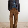 Straight-Leg Cotton-Corduroy Trousers - OU