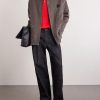 Logo-Appliquéd Corduroy-Trimmed Woven Overshirt - OU Logo-Appliquéd Corduroy-Trimmed Woven Overshirt - OU