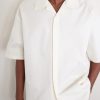 Camp-Collar Logo-Embroidered Cotton-Twill Shirt - CU Camp-Collar Logo-Embroidered Cotton-Twill Shirt - CU