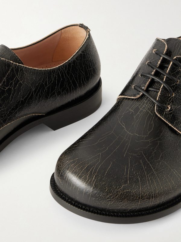 Campo Cracked-Leather Derby Shoes - CU Campo Cracked-Leather Derby Shoes - CU