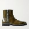 Bobine Panelled Eel Boots Bobine Panelled Eel Boots