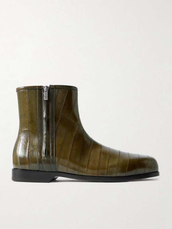 Bobine Panelled Eel Boots Bobine Panelled Eel Boots