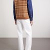 Checked Cashmere Vest - BK