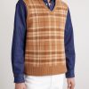 Checked Cashmere Vest - FR