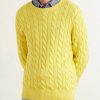 Logo-Embroidered Cable-Knit Cotton Sweater - FR