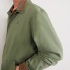 Logo-Embroidered Cotton-Blend Seersucker Blouson Jacket - CU Logo-Embroidered Cotton-Blend Seersucker Blouson Jacket - CU