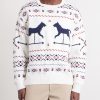 Weathervane Intarsia Cotton, Linen and Cashmere-Blend Sweater - FR Weathervane Intarsia Cotton, Linen and Cashmere-Blend Sweater - FR