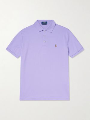 Logo-Embroidered Cotton-Piqué Polo Shirt Logo-Embroidered Cotton-Piqué Polo Shirt