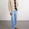 Logo-Appliquéd Quilted Linen Zip-Up Sweater - OU
